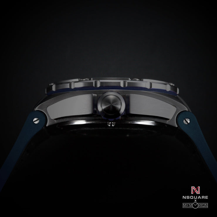 NSQUARE NM01 Tourbillon 46mm N35.5 Blue - Watches.com - N35.5