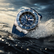 NSQUARE Ocean Speed NS - 27.3 Blue Steel Diver Swiss Automatic - Watches.com - NS27.3