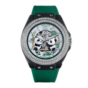 NSQUARE Panda Baby Automatic N46.2 Black Green Limited Edition - Watches.com - N46.2