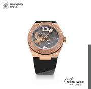 NSQUARE PINK Gracefully Automatic 40mm NP01.5 Rose Gold - Watches.com - NP01.5