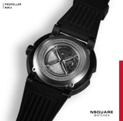 NSQUARE Propeller Automatic 48mm N26.2 Black - Watches.com - N26.2