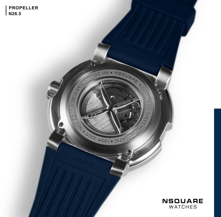 NSQUARE Propeller Automatic 48mm N26.5 Blue - Watches.com - N26.5