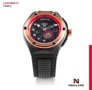 NSQUARE Racermatic Automatic 44mm N38.3 Rose Gold Black - Watches.com - N38.3