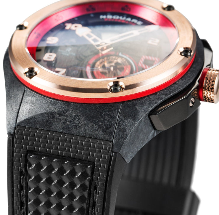 NSQUARE Racermatic Automatic 44mm N38.3 Rose Gold Black - Watches.com - N38.3