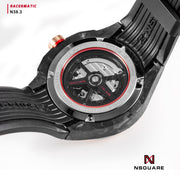 NSQUARE Racermatic Automatic 44mm N38.3 Rose Gold Black - Watches.com - N38.3