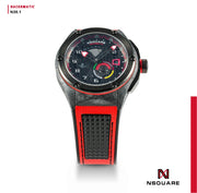 NSQUARE Racermatic Automatic N38.1 Red - Watches.com - N38.1 - RED