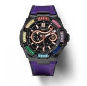 NSQUARE Snake Automatic Special Edition 46mm N51.8 Rainbow Black - Watches.com - N51.8 - BLACK