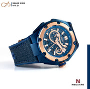 NSQUARE Snake King Automatic 46mm N10.21 Imperial Blue - Watches.com - N10.21