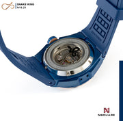 NSQUARE Snake King Automatic 46mm N10.21 Imperial Blue - Watches.com - N10.21