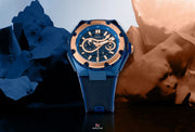 NSQUARE Snake King Automatic 46mm N10.21 Imperial Blue - Watches.com - N10.21