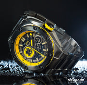 NSQUARE Snake King Automatic 46mm N10.3 Gray Yellow SS - Watches.com - N10.3 - SS