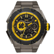 NSQUARE Snake King Automatic 46mm N10.3 Gray Yellow SS - Watches.com - N10.3 - SS