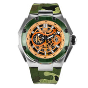 NSQUARE Snake King Automatic 46mm N10.9SS Green Magic - Watches.com - N10.9SS - BRACELET