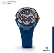 NSQUARE Snake Queen 39mm Automatic N48.12 Noble Blue - Watches.com - N48.12