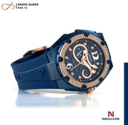 NSQUARE Snake Queen 39mm Automatic N48.12 Noble Blue - Watches.com - N48.12