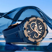 NSQUARE Snake Queen 39mm Automatic N48.12 Noble Blue - Watches.com - N48.12