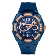 NSQUARE Snake Queen 39mm Automatic N48.12 Noble Blue - Watches.com - N48.12