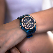 NSQUARE Snake Queen 39mm Automatic N48.12 Noble Blue - Watches.com - N48.12