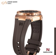 NSQUARE Snake Queen 39mm Automatic N48.8 Chocolate - Watches.com - N48.8