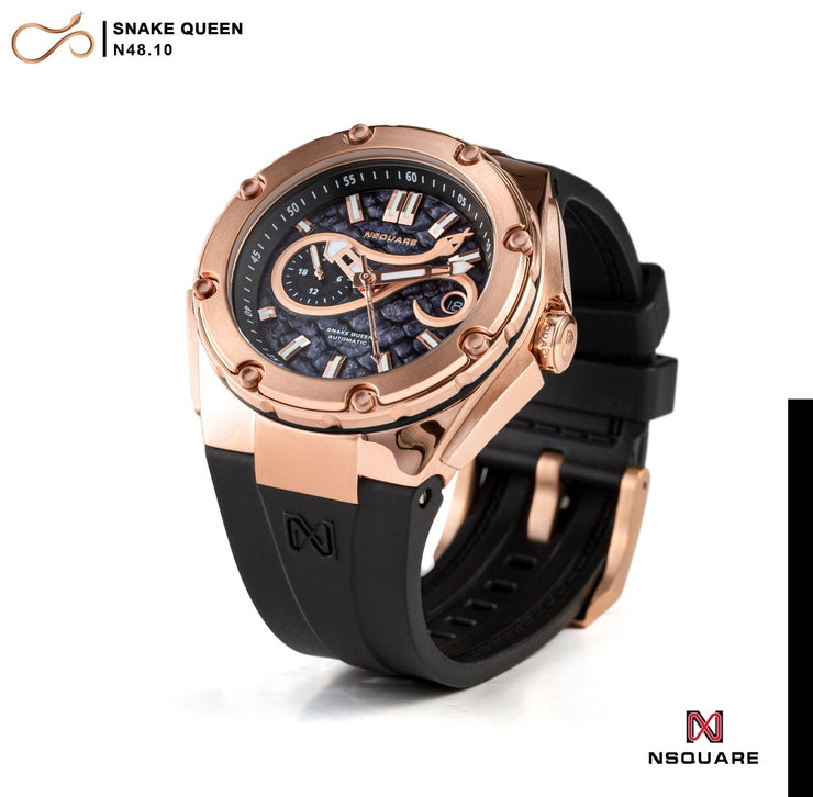 NSQUARE Snake Queen 39mm N48.10 Gold - Watches.com - N48.10