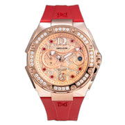 NSQUARE Snake Queen Automatic 39mm N48.6 Rose Gold Red - Watches.com - N48.6