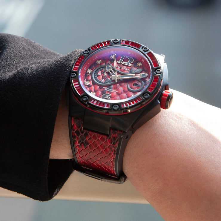 NSQUARE Snake Queen Automatic 46mm N11.1 Red - Watches.com - N11.1