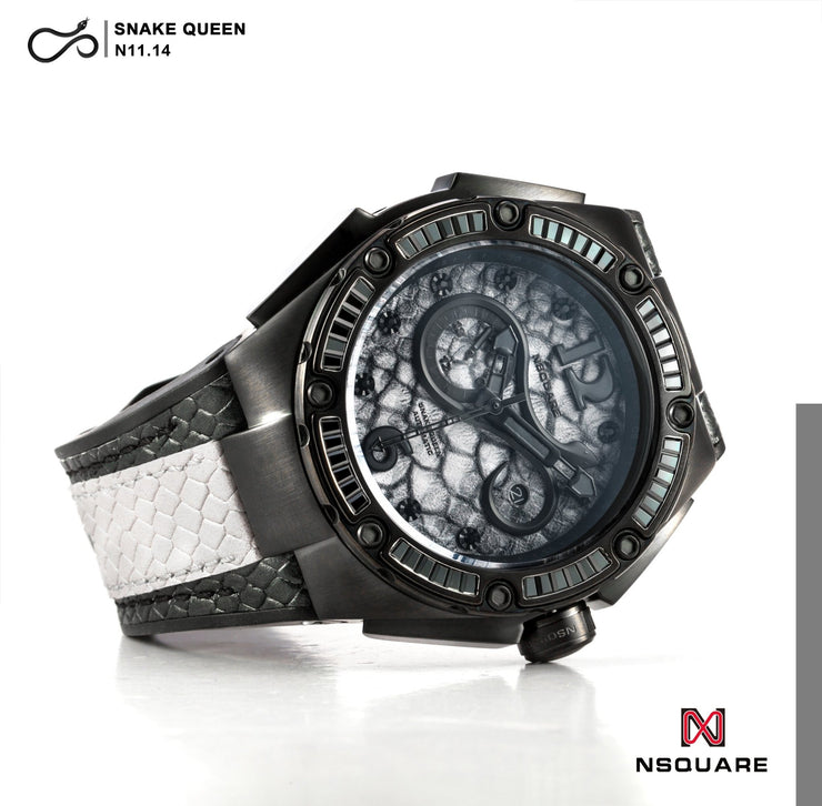 NSQUARE Snake Queen Automatic 46mm N11.14 Night Shade - Watches.com - N11.14