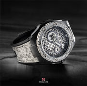 NSQUARE Snake Special Edition Automatic 46mm N51.2 White - Watches.com - N51.2