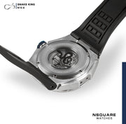 NSQUARE SnakeKing Automatic 46mm N10.6 Blue Steel - Watches.com - N10.6