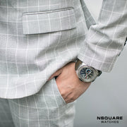 NSQUARE SnakeKing Automatic 46mm N10.7 Chocolate Steel - Watches.com - N10.7