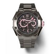 NSQUARE SnakeKing Automatic N10.12 Gray/Pink - Watches.com - N10.12 - PINK - LEATHER - RUBBER