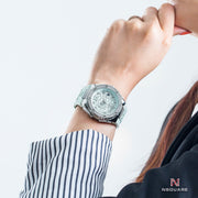 NSQUARE SnakeQueen 39mm Automatic N48.1 Turquoise - Watches.com - N48.1