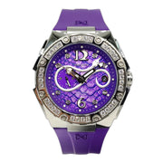 NSQUARE SnakeQueen 39mm Automatic N48.7 Purple - Watches.com - N48.7