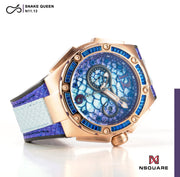 NSQUARE SnakeQueen Automatic Watch 46mm N11.13 Hyper Violet - Watches.com - N11.13