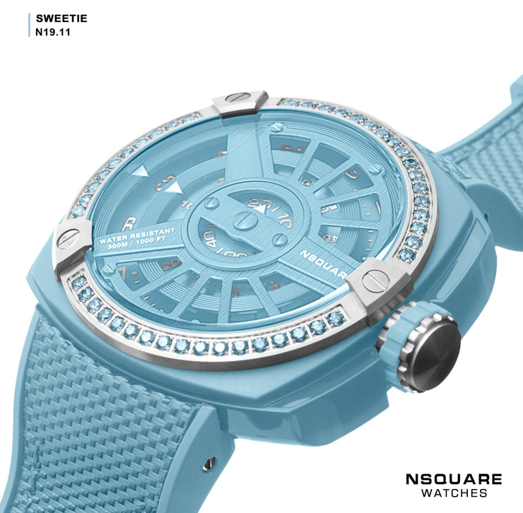 NSQUARE Sweetie 51mm N19.11 Ocean Blue - Watches.com - N19.11