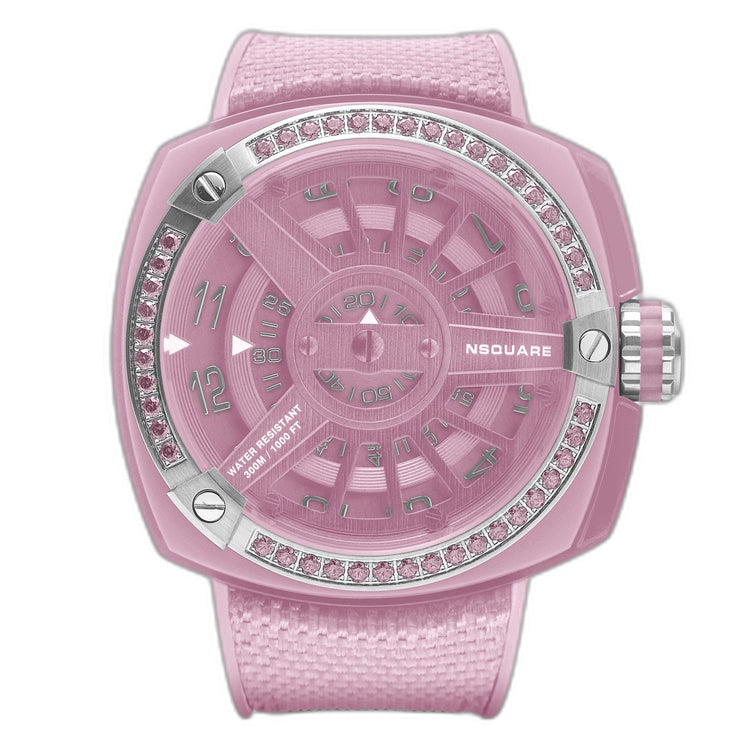 NSQUARE Sweetie 51mm N19.12 Pink - Watches.com - N19.12