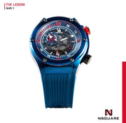 NSQUARE The Legend Automatic 45mm N45.1 Blue Limited Edition - Watches.com - N45.1