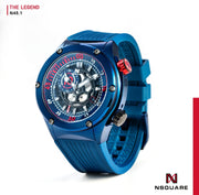 NSQUARE The Legend Automatic 45mm N45.1 Blue Limited Edition - Watches.com - N45.1