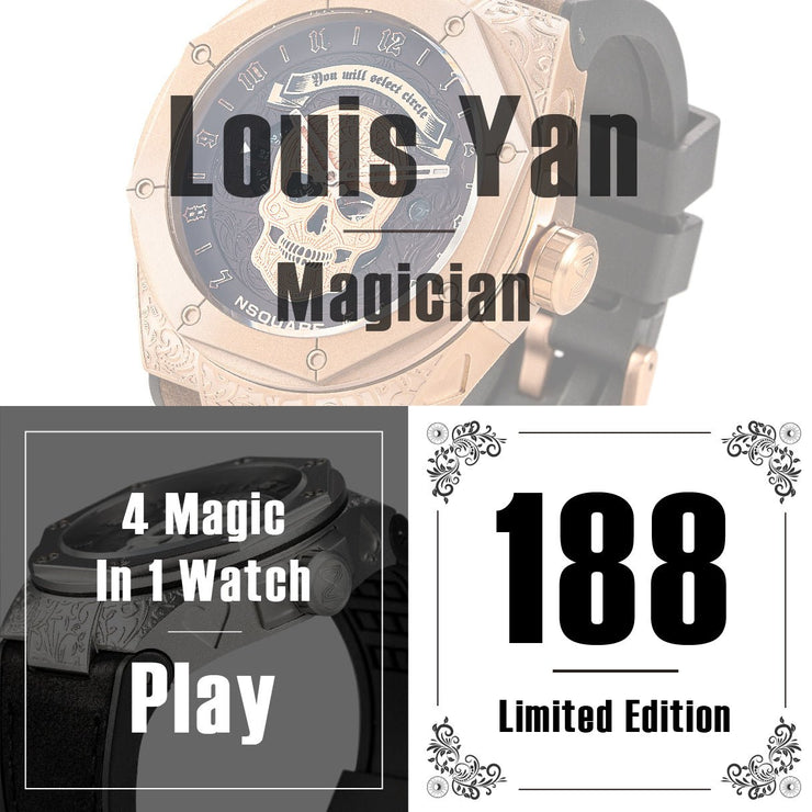 NSQUARE The Magician N44.1 Rose Gold Brown Limited Edition - Watches.com - N44.1