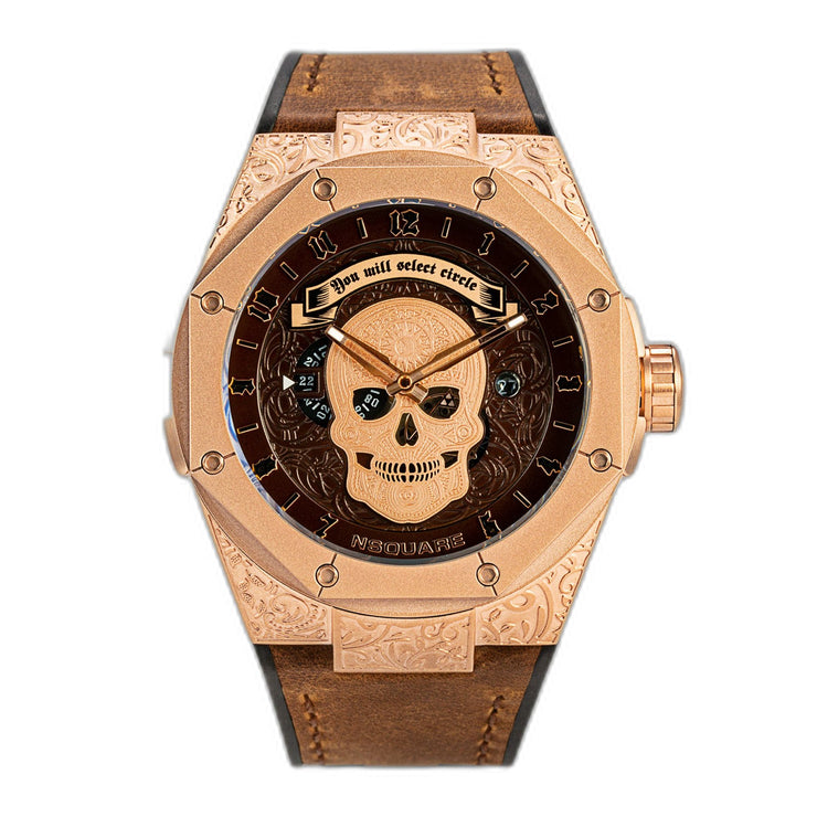 NSQUARE The Magician N44.1 Rose Gold Brown Limited Edition - Watches.com - N44.1