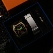 Nubeo Davinci Automatic Limited Edition Gold Dust - Watches.com - NB - 6078 - 06