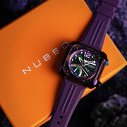 Nubeo Ecliptic Retrograde Dual Time Limited Edition Dark Violet - Watches.com - NB - 6096 - 06