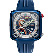 Nubeo Ecliptic Retrograde Dual Time Limited Edition Space Blue - Watches.com - NB - 6096 - 03