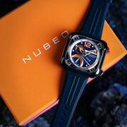 Nubeo Ecliptic Retrograde Dual Time Limited Edition Space Blue - Watches.com - NB - 6096 - 03