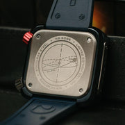 Nubeo Ecliptic Retrograde Dual Time Limited Edition Space Blue - Watches.com - NB - 6096 - 03