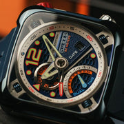 Nubeo Ecliptic Retrograde Dual Time Limited Edition Space Blue - Watches.com - NB - 6096 - 03