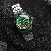 Nubeo Galileo Automatic Dark Green Limited Edition - Watches.com - NB - 6070 - 77