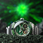 Nubeo Galileo Automatic Dark Green Limited Edition - Watches.com - NB - 6070 - 77