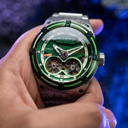 Nubeo Galileo Automatic Dark Green Limited Edition - Watches.com - NB - 6070 - 77