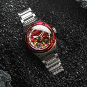 Nubeo Galileo Automatic Dark Red Limited Edition - Watches.com - NB - 6070 - 88